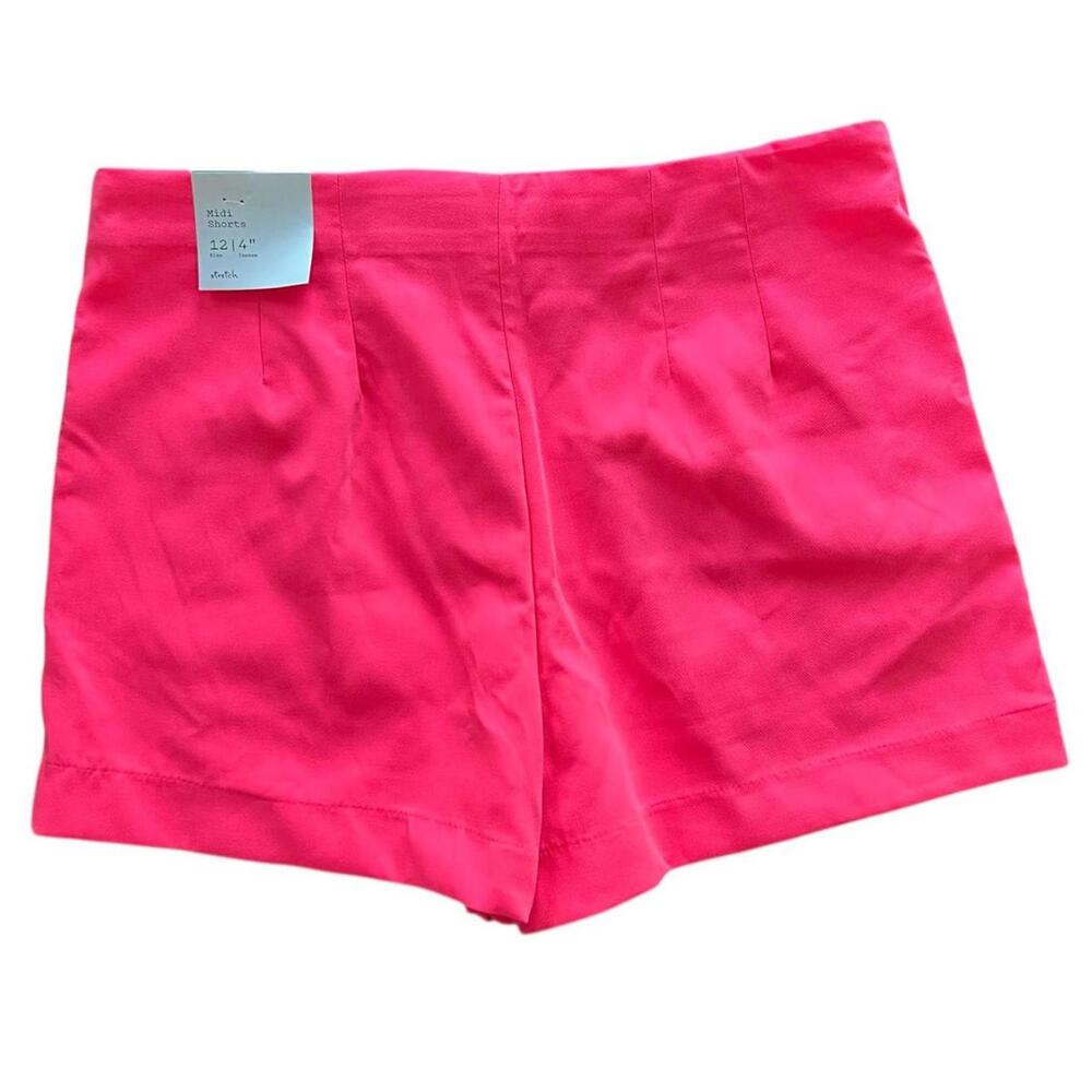 NWT - A New Day Hot Pink High Waisted Shorts - Size 12 - Picture 3 of 6